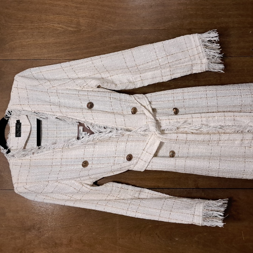 Blithe Open Front Long Jacket - image 1